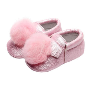 Baby Girls Solid Color Shoes