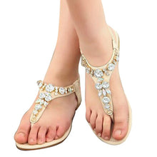 Load image into Gallery viewer, Rhinestone Fashion Women Sandals