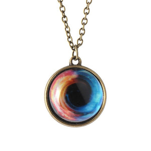 Glass Sphere Lovers Necklace