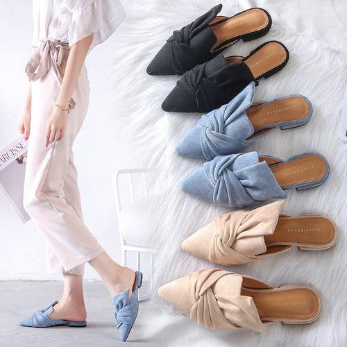 Flat With Pionted Toe Flats