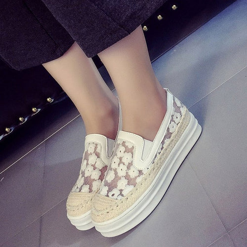 Floral Women Canvas Shoes