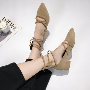 Low Heels Women Shoes